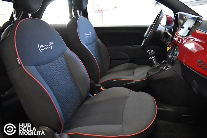 FIAT 500 1.0 Hybrid Red